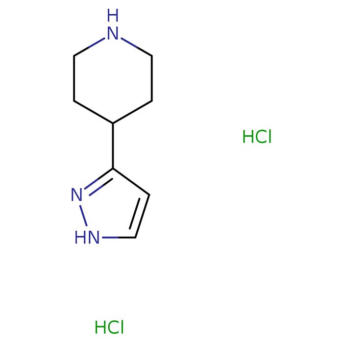 4-(1H-Pyrazol-3-yl)piperidine dihydrochloride - ≥98% CAS No(690262-00-1) by Aladdin Scientific