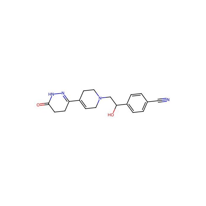 4-[1-hydroxy-2-[4-(6-oxo-4,5-dihydro-1H-pyridazin-3-yl)-3,6-dihydro-2H-pyridin-1-yl]ethyl]benzonitrile -  CAS No(217963-18-3) by Aladdin Scientific