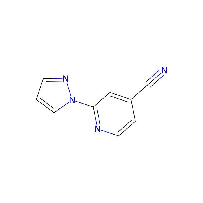 2-(1H-pyrazol-1-yl)isonicotinonitrile - ≥97% CAS No(956769-58-7) by Aladdin Scientific