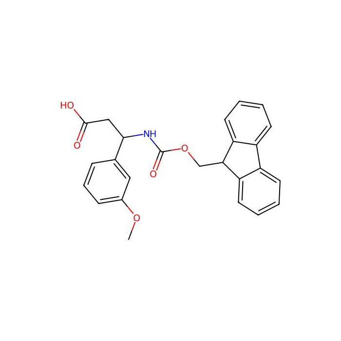 3-((((9H-fluoren-9-yl)methoxy)carbonyl)amino)-3-(3-methoxyphenyl)propanoic acid - ≥98% CAS No(284492-01-9) by Aladdin Scientific