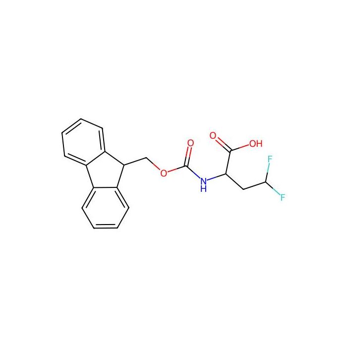2-({[(9H-fluoren-9-yl)methoxy]carbonyl}amino)-4,4-difluorobutanoic acid - ≥98% CAS No(1260640-43-4) by Aladdin Scientific