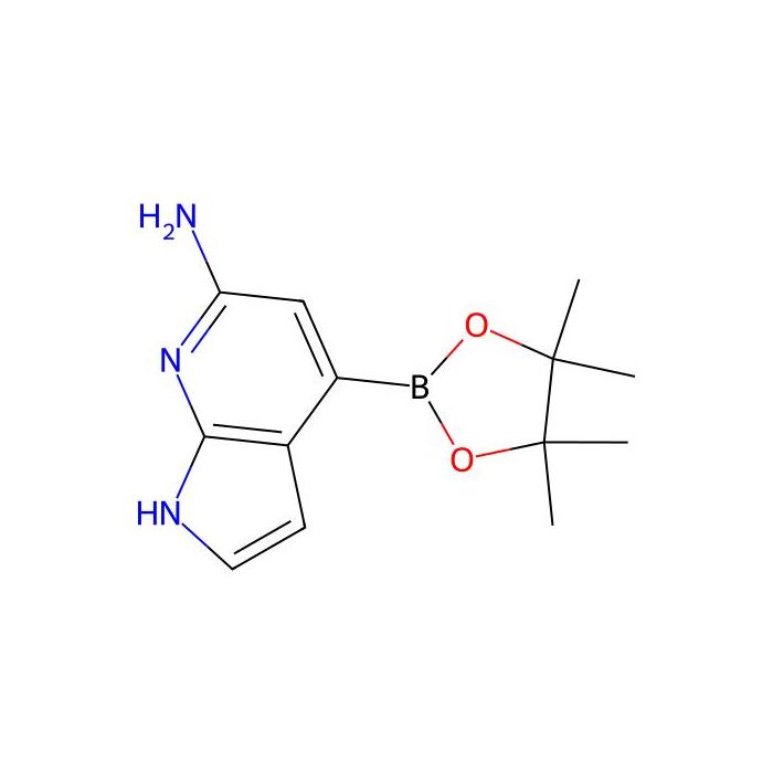 1H-Pyrrolo[2,3-B]pyridin-6-amine, 4-(4,4,5,5-tetramethyl-1,3,2-dioxaborolan-2-YL)- - ≥95% CAS No(943323-56-6) by Aladdin Scientific