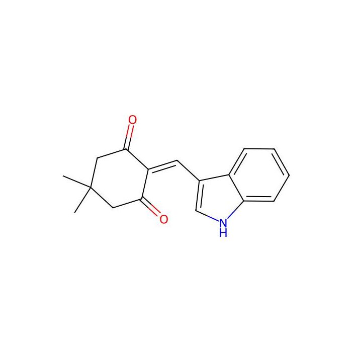 2-(1H-indol-3-ylmethylidene)-5,5-dimethylcyclohexane-1,3-dione - ≥90% CAS No(40302-35-0) by Aladdin Scientific