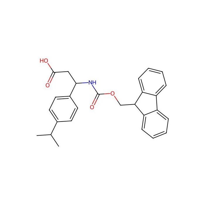 3-((((9H-fluoren-9-yl)methoxy)carbonyl)amino)-3-(4-(propan-2-yl)phenyl)propanoic acid - ≥98% CAS No(728919-92-4) by Aladdin Scientific