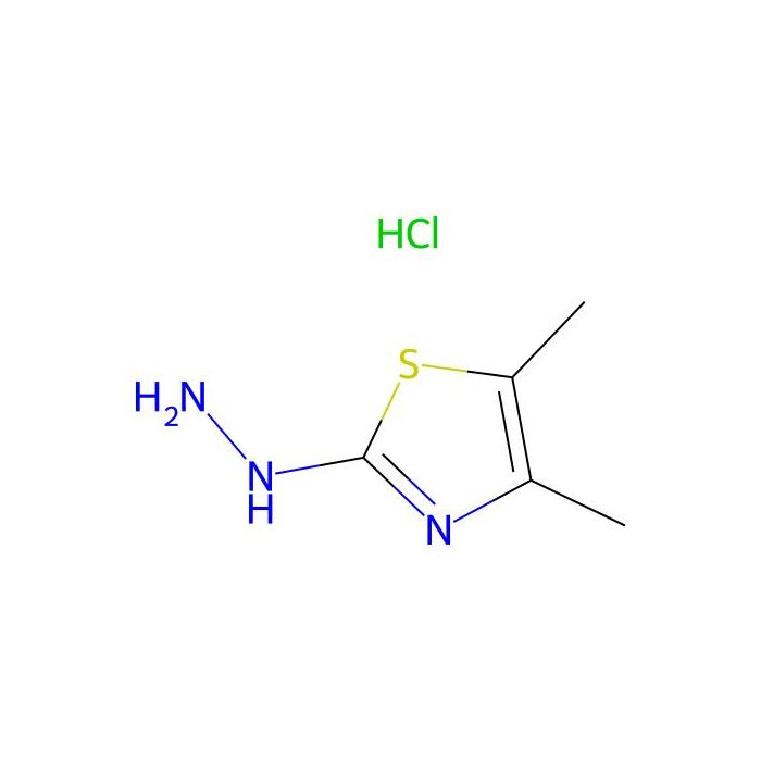2-Hydrazinyl-4,5-dimethyl-1,3-thiazole hydrochloride - ≥95% CAS No(128608-50-4) by Aladdin Scientific