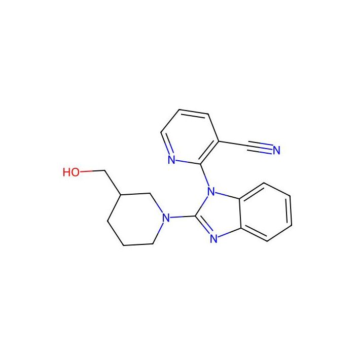 2-(2-(3-(hydroxymethyl)piperidin-1-yl)-1H-benzo[d]imidazol-1-yl)nicotinonitrile - ≥95% CAS No(1146080-74-1) by Aladdin Scientific