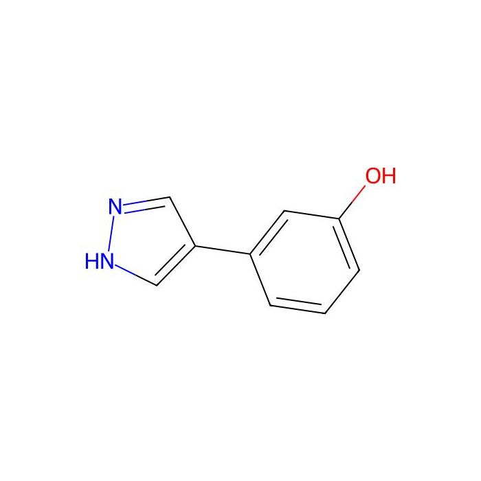 3-(1H-pyrazol-4-yl)phenol - ≥95% CAS No(1240527-52-9) by Aladdin Scientific