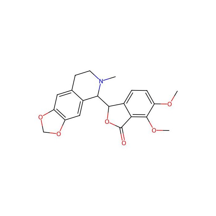 1(3H)-Isobenzofuranone, 6,7-dimethoxy-3-(5,6,7,8-tetrahydro-6-methyl-1,3-dioxolo[4,5-g]isoquinolin-5-yl)-, [S-(R*,S*)]- -  CAS No(73554-66-2) by Aladdin Scientific