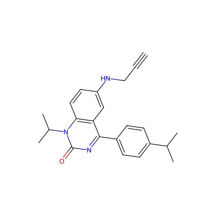 2(1H)-Quinazolinone, 1-(1-methylethyl)-4-[4-(1-methylethyl)phenyl]-6-(2-propyn-1-ylamino)- - ≥95% CAS No(478963-46-1) by Aladdin Scientific