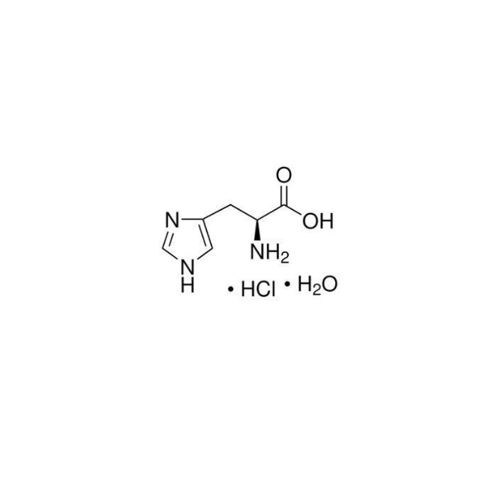 L-Histidine monohydrate monohydrochloride - Ultra pure, Moligand™, ≥99.5%(AT) CAS No(5934-29-2) H106212 by Aladdin Scientific