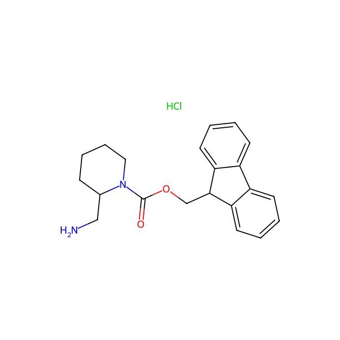 (9H-Fluoren-9-yl)methyl 2-(aminomethyl)piperidine-1-carboxylate--hydrogen chloride (1/1) - ≥95% CAS No(669713-55-7) by Aladdin Scientific
