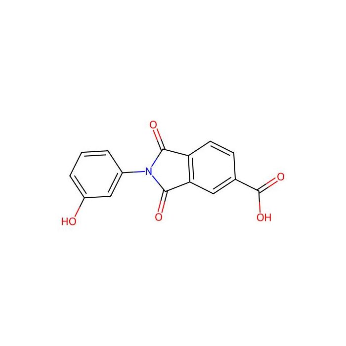 2-(3-Hydroxyphenyl)-1,3-dioxoisoindoline-5-carboxylic acid - ≥97% CAS No(82811-05-0) by Aladdin Scientific
