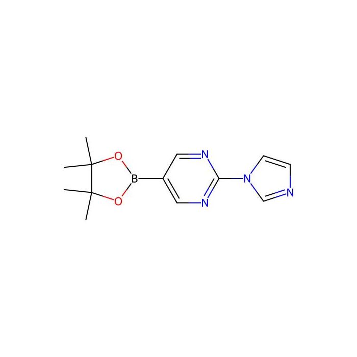 2-(1H-Imidazol-1-yl)-5-(4,4,5,5-tetramethyl-1,3,2-dioxaborolan-2-yl)pyrimidine - ≥98% CAS No(1160790-26-0) by Aladdin Scientific