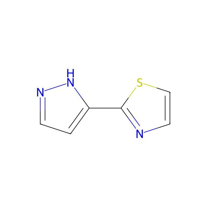 2-(1H-pyrazol-3-yl)-1,3-thiazole - ≥95% CAS No(166196-73-2) by Aladdin Scientific
