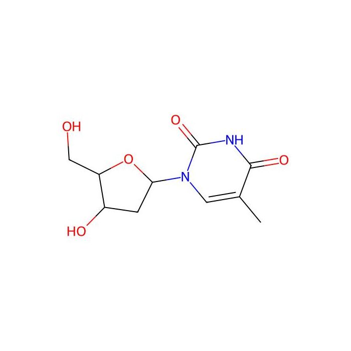 1-[4-Hydroxy-5-(hydroxymethyl)oxolan-2-yl]-5-methylpyrimidine-2,4-dione - ≥99% CAS No(16053-52-4) by Aladdin Scientific
