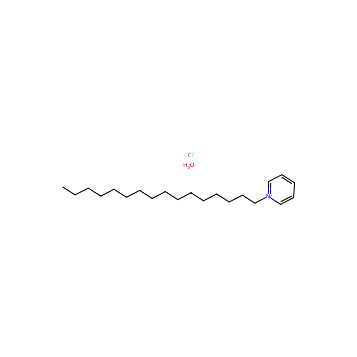 Hexadecylpyridinium chloride monohydrate - ≥98% CAS No(6004-24-6) by Aladdin Scientific