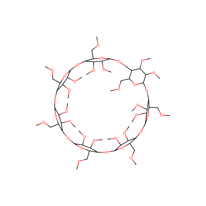 Heptakis(2,3,6-tri-O-methyl)-β-cyclodextrin - ≥98% CAS No(55216-11-0) by Aladdin Scientific