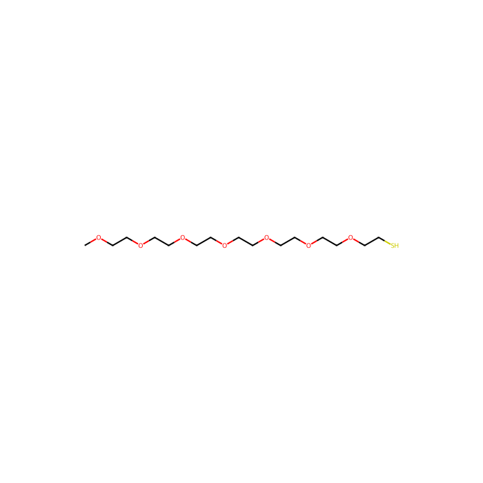 O-(2-Mercaptoethyl)-O′-methyl-hexa(ethylene glycol) - ≥95% CAS No(651042-82-9) by Aladdin Scientific