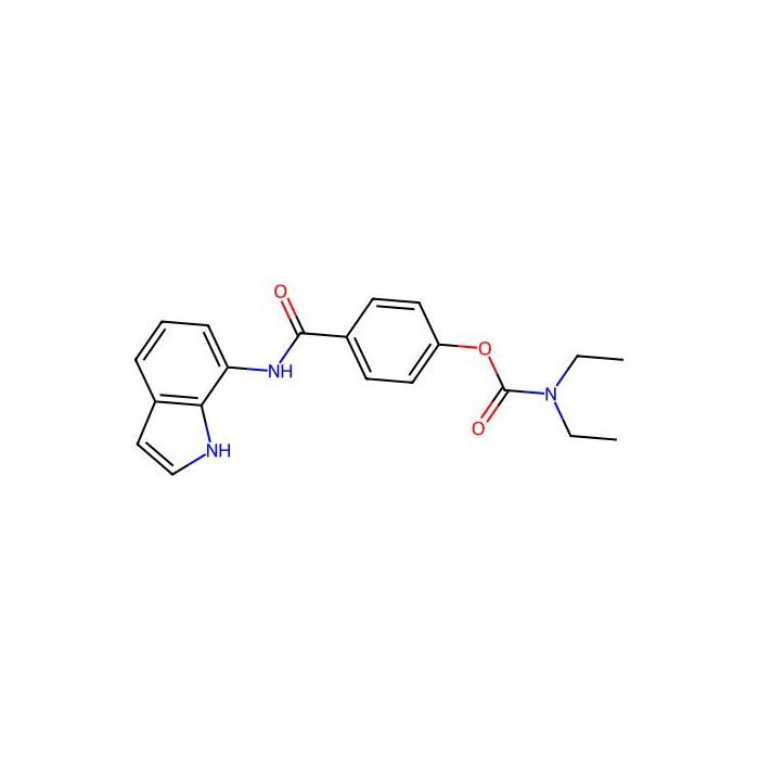 4-((1H-Indol-7-yl)carbamoyl)phenyl diethylcarbamate - ≥98% CAS No(1237541-73-9) by Aladdin Scientific