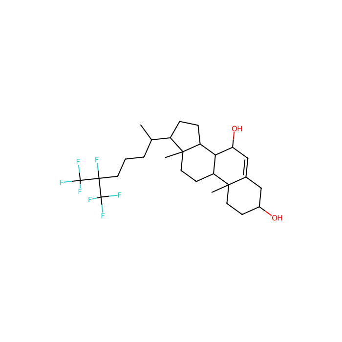 25,26,26,26,27,27,27-heptafluoro-7β-hydroxycholesterol - ≥99% CAS No(240129-42-4) by Aladdin Scientific