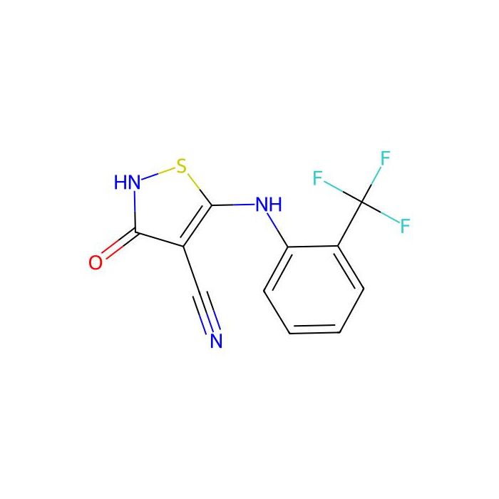 3-Hydroxy-5-[2-(trifluoromethyl)anilino]isothiazole-4-carbonitrile - ≥99% CAS No(287196-91-2) by Aladdin Scientific