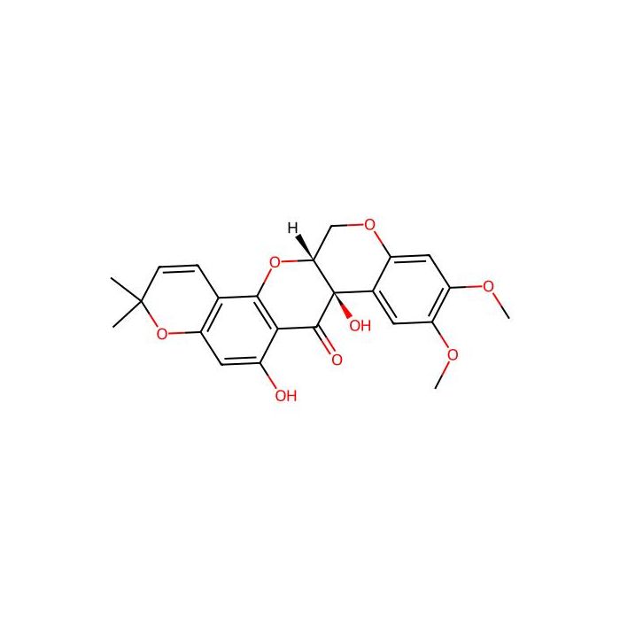 3H-Bis(1)benzopyrano(3,4-b:6',5'-e)pyran-7(7aH)-one, 13,13a-dihydro-6,7a-dihydroxy-9,10-dimethoxy-3,3-dimethyl-, (7aR-cis)- - ≥98% CAS No(72458-85-6) by Aladdin Scientific