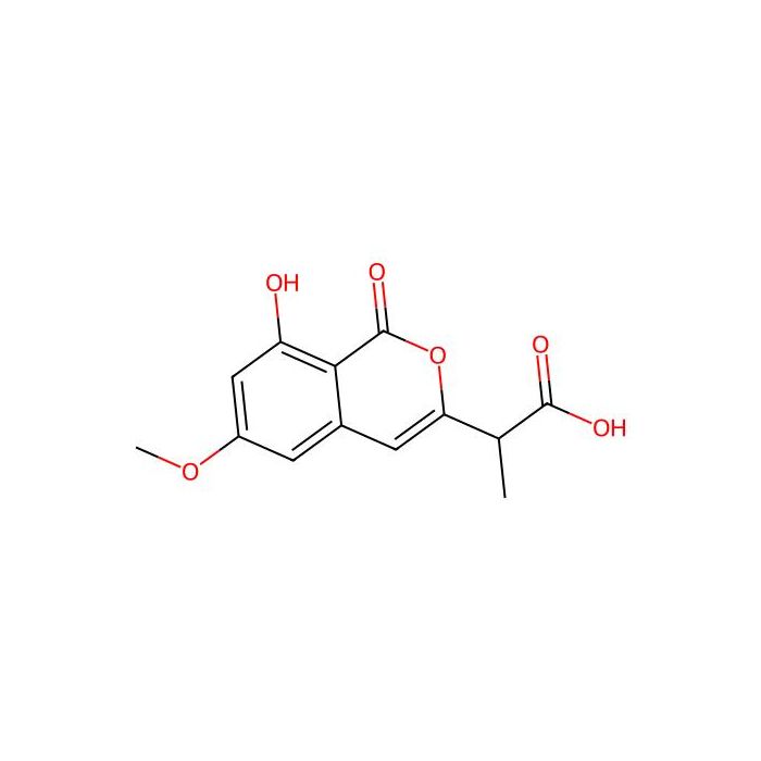 2-(8-Hydroxy-6-methoxy-1-oxoisochromen-3-yl)propanoic acid -  CAS No(181427-78-1) by Aladdin Scientific