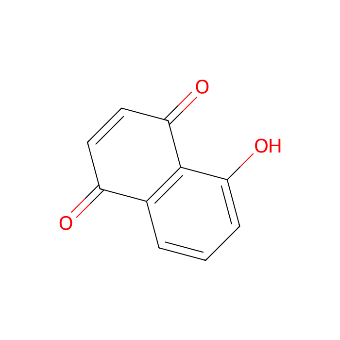 5-Hydroxy-1,4-naphthoquinone - ≥97%(GC) CAS No(481-39-0) by Aladdin Scientific