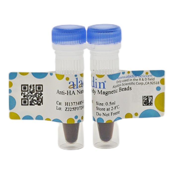 Anti-HA Nanobody Magnetic Beads - BioReagent, Magnetic Bead Content: ≥10 mg/mL; Bead Diameter: 2 μm  by Aladdin Scientific