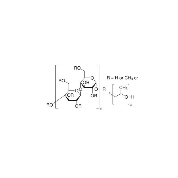 Hydroxypropylmethylcellulose(HPMC) - Substitution type 2910, viscosity: 100mPa. s, methoxy group: 19-24%; Hydroxypropyl group: 4.0-12% CAS No(9004-65-3) by Aladdin Scientific