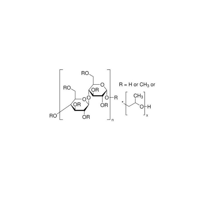 Hydroxypropylmethylcellulose - Substitution type 2910, viscosity: 100mPa. s, methoxy group: 28-30%; Hydroxypropyl group: 7.0-12% CAS No(9004-65-3) by Aladdin Scientific
