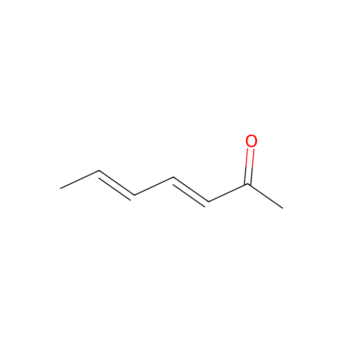 2,4-Heptadien-6-one (stabilized with HQ) - ≥95%, mixture of isomers CAS No(3916-64-1) by Aladdin Scientific