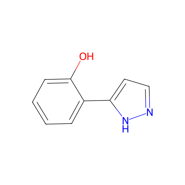 2-(1H-Pyrazol-3-yl)phenol - ≥97% CAS No(34810-67-8) by Aladdin Scientific