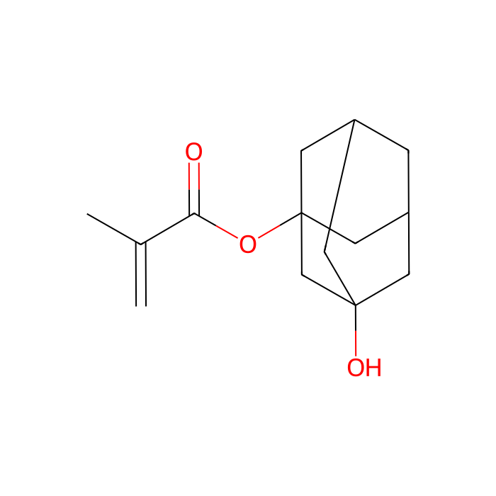3-Hydroxy-1-methacryloyloxyadamantane - ≥98%(GC) CAS No(115372-36-6) by Aladdin Scientific