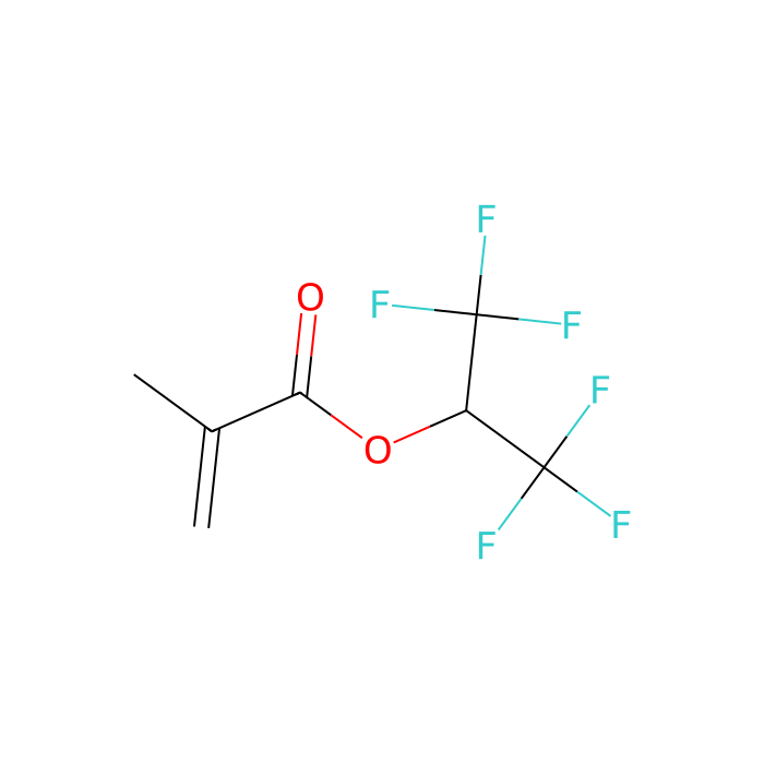 1,1,1,3,3,3-Hexafluoroisopropyl Methacrylate (stabilized with MEHQ) - ≥98%(GC) CAS No(3063-94-3) by Aladdin Scientific