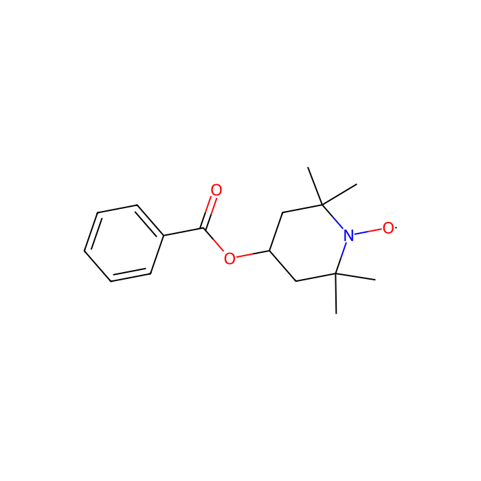 4-Hydroxy-2,2,6,6-tetramethylpiperidine 1-Oxyl Benzoate Free Radical - ≥97%(GC) CAS No(3225-26-1) by Aladdin Scientific