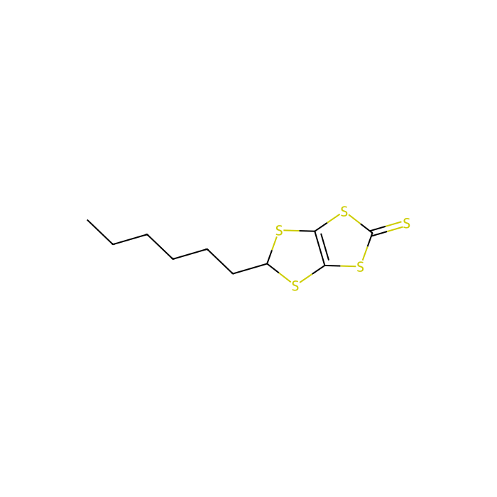 5-Hexyl-1,3-dithiolo[4,5-d][1,3]dithiole-2-thione - ≥98%(HPLC) CAS No(202126-51-0) by Aladdin Scientific