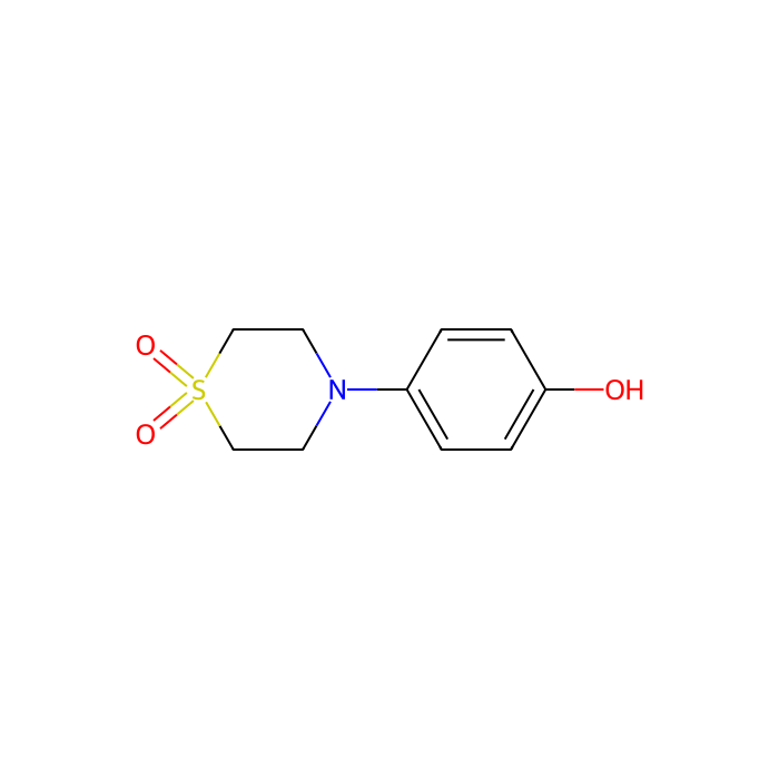 4-(4-Hydroxyphenyl)thiomorpholine 1,1-Dioxide - ≥98% CAS No(103661-13-8) by Aladdin Scientific