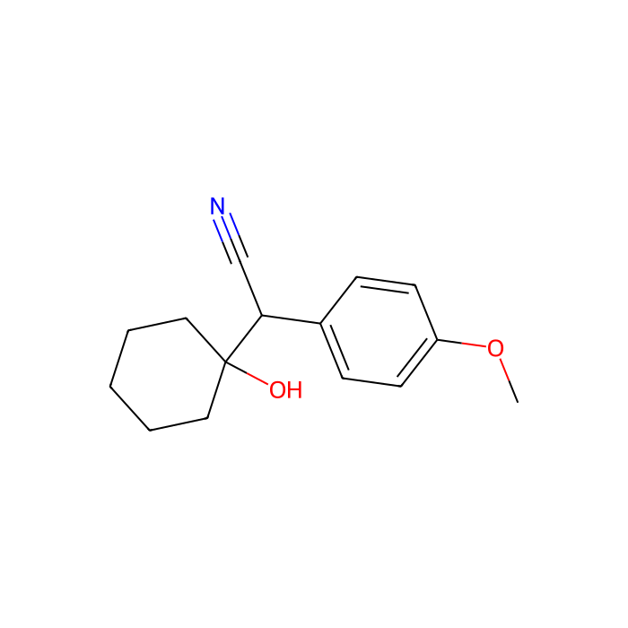 (1-Hydroxycyclohexyl)(4-methoxyphenyl)acetonitrile - ≥98% CAS No(93413-76-4) by Aladdin Scientific