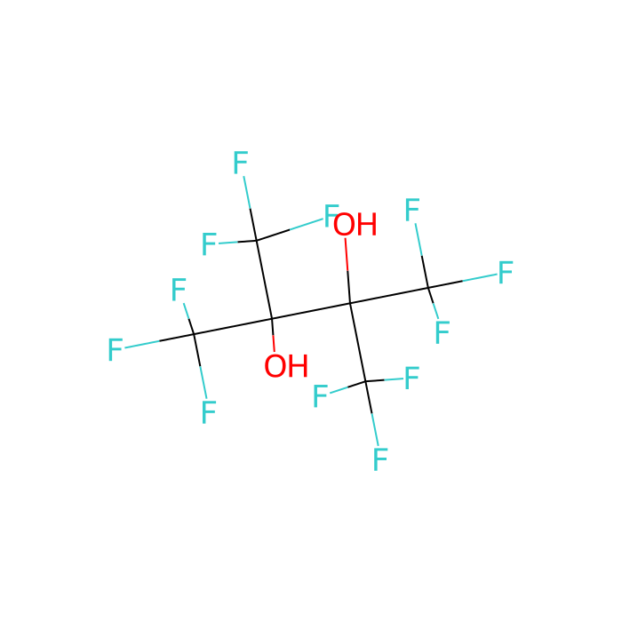 Hexafluoro-2,3-bis(trifluoromethyl)-2,3-butanediol - ≥98%(GC) CAS No(918-21-8) by Aladdin Scientific
