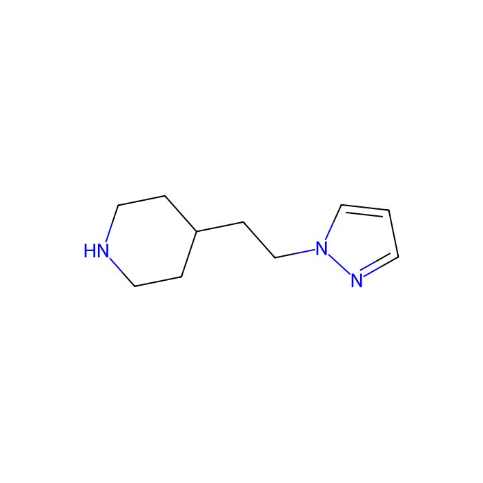 4-[2-(1H-Pyrazol-1-yl)ethyl]piperidine - ≥97% CAS No(1177351-89-1) by Aladdin Scientific