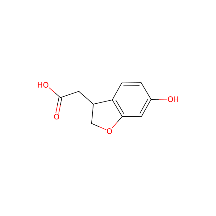 2-(6-hydroxy-2,3-dihydro-1-benzofuran-3-yl)acetic acid - ≥97% CAS No(1000414-37-8) by Aladdin Scientific