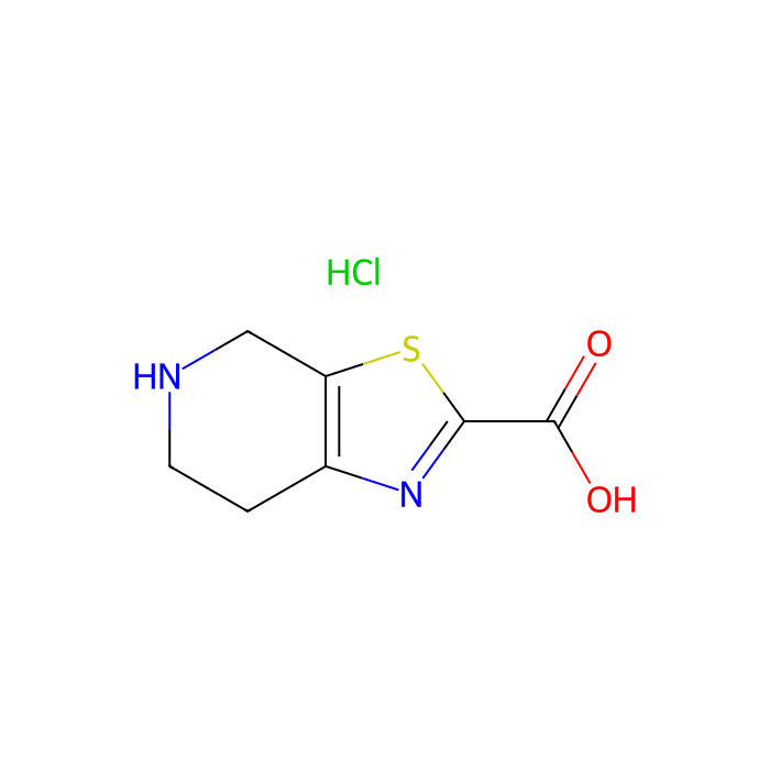 4H,5H,6H,7H-[1,3]thiazolo[5,4-c]pyridine-2-carboxylic acid hydrochloride - ≥97% CAS No(1190971-73-3) by Aladdin Scientific