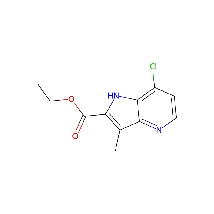 1h-pyrrolo[3,2-b]pyridine-2-carboxylic acid, 7-chloro-3-methyl-, ethyl ester - ≥97% CAS No(1434141-73-7) by Aladdin Scientific