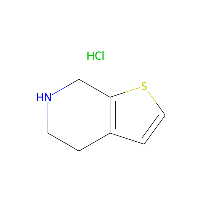 4,5,6,7-Tetrahydrothieno[2,3-c]pyridine hydrochloride - ≥97% CAS No(28783-38-2) by Aladdin Scientific