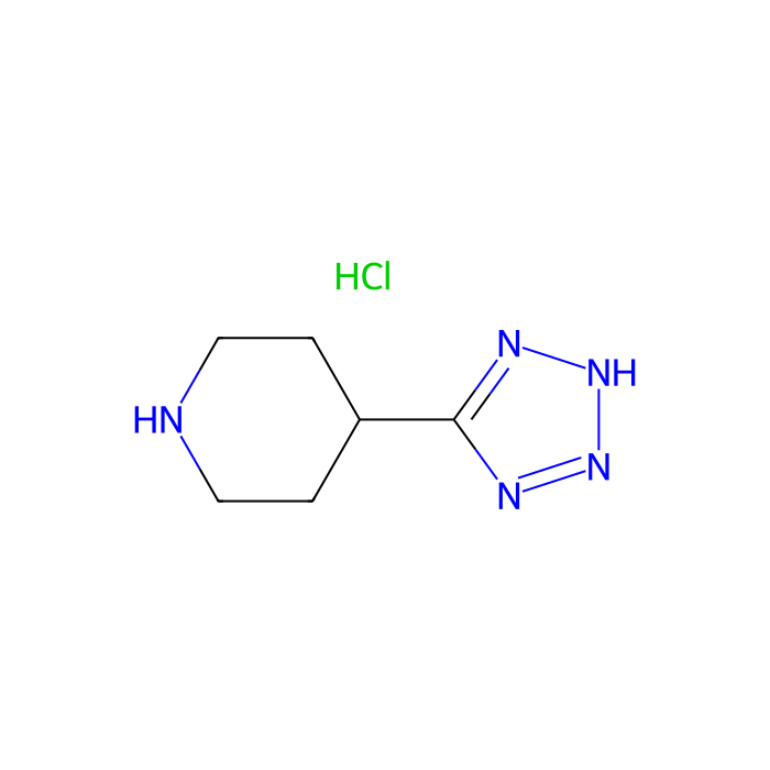 4-(2H-1,2,3,4-tetrazol-5-yl)piperidine hydrochloride - ≥97% CAS No(91419-60-2) by Aladdin Scientific