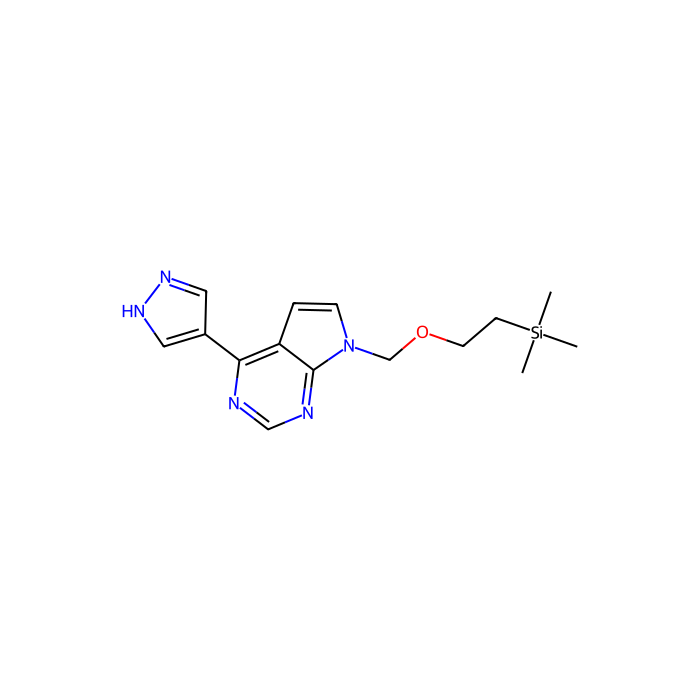 4-(1H-Pyrazol-4-yl)-7-((2-(trimethylsilyl)ethoxy)-methyl)-7H-pyrrolo[2,3-d]pyrimidine - ≥97% CAS No(941685-27-4) by Aladdin Scientific