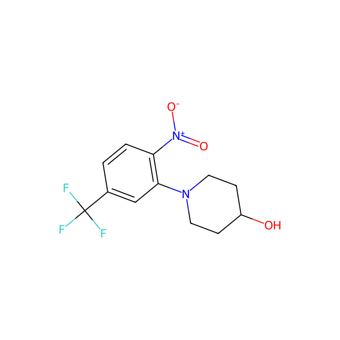 4-Hydroxy-1-(2-nitro-5-trifluoromethylphenyl)piperidine - ≥98% CAS No(1072944-51-4) by Aladdin Scientific