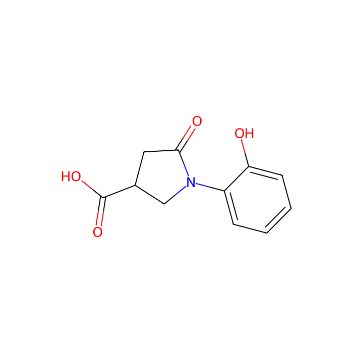 1-(2-Hydroxyphenyl)-5-oxopyrrolidine-3-carboxylic acid - ≥98% CAS No(39629-89-5) by Aladdin Scientific