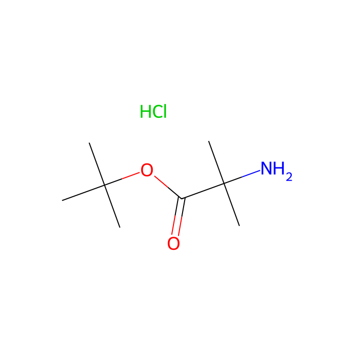 tert-Butyl 2-aminoisobutyrate hydrochloride - ≥96% CAS No(84758-81-6) by Aladdin Scientific